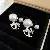 Wholesale Real Gold Electroplated Zircon Jewelry Supply - 30# Silver Needle Pearl Pony-Silver