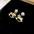 Wholesale Real Gold Electroplated Zircon Jewelry Supply - 31# silver needle pearl pony pendant simple fashionable earrings