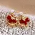 Wholesale Real Gold Electroplated Zircon Jewelry Supply - 69# Silver Needle Zircon Pearl Oil Drop Pony (Real Gold Plating)