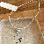 Wholesale Real Gold Electroplated Zircon Jewelry Supply - 79## Necklace-Glass beads oil dripping pony