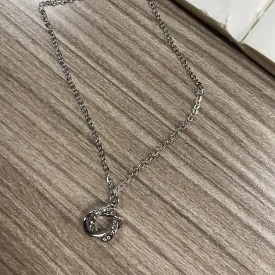 5# necklace-silver oval,tkmbeautysupply.com
