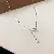 Freshwater Pearl Necklace Wholesale - Quality Clavicle Chain Supply - 6# necklace-silver beads
