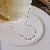 Freshwater Pearl Necklace Wholesale - Quality Clavicle Chain Supply - 7# necklace-gold imitation pearl