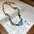 Titanium Steel Natural Stone Rice Bead Necklace Wholesale Quality - Flower natural stone bead necklace