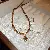 Titanium Steel Natural Stone Rice Bead Necklace Wholesale Quality - Irregular tiger eye stone rice bead necklace