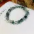 Wholesale Chinese Artificial White Citrine Bracelet – Retro Style Supply - 20# Sfumato Green Ghost Crystal Bracelet-Exquisite Gift Box