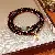 Wholesale Chinese Artificial White Citrine Bracelet – Retro Style Supply - 30# Fortune Hetian Jade Garnet Bracelet-Exquisite Gift Box (4mm)