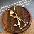 Wholesale Medieval Vintage Brooch Supply for Retailers - 39# brooch-real gold electroplated letter VSL brooch