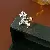 Wholesale Medieval Vintage Brooch Supply for Retailers - 74# Brooch-Zircon Puppy