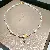 Wholesale Retro Pearl Necklaces - High-end Versatile Chokers Supply - 50# Pearl Zircon Moonstone Irregular Necklace