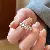 Medieval Vintage Wholesale Ring for Retailers Boosting Sales - 5# Ring-Silver-Braided