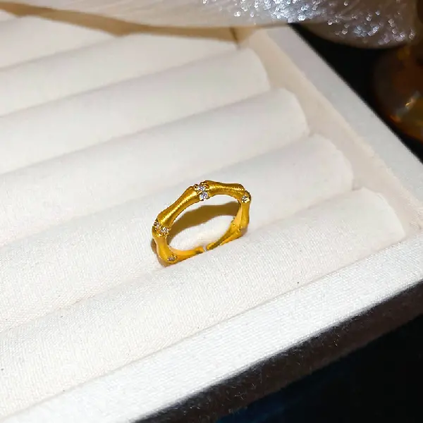 12# ring-gold-bamboo,tkmbeautysupply.com