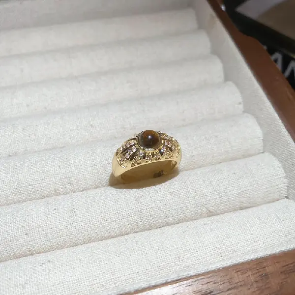 16# ring-gold-oval,tkmbeautysupply.com