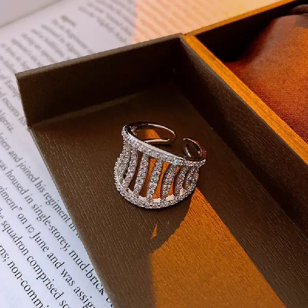 17# Ring-Silver-Hollow,tkmbeautysupply.com