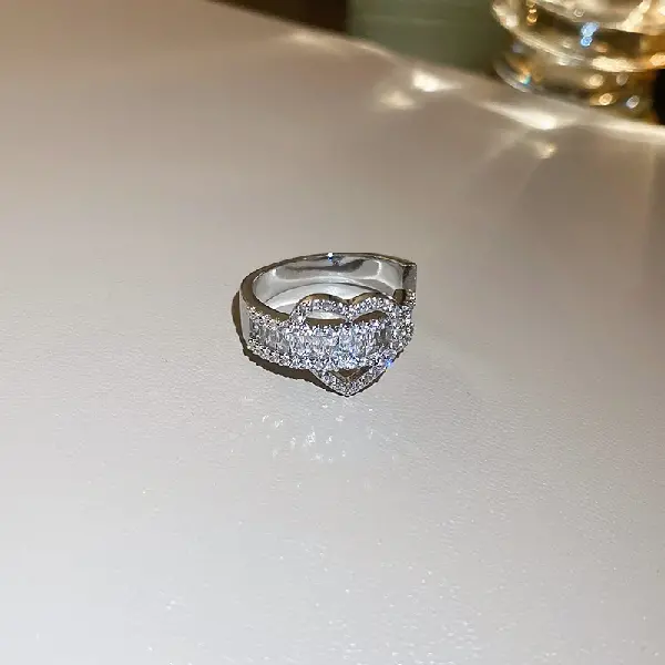 35# Ring-Silver-Love,tkmbeautysupply.com