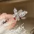 Medieval Vintage Wholesale Ring for Retailers Boosting Sales - 39# Ring-Silver-Butterfly