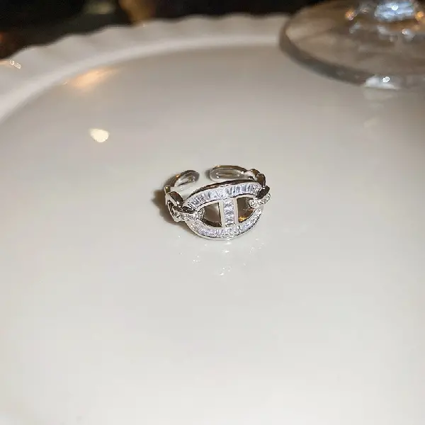 72# Ring-Silver-Pig Nose,tkmbeautysupply.com