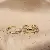 Medieval Vintage Wholesale Ring for Retailers Boosting Sales - 132# ring-gold-double layer