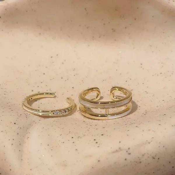 132# ring-gold-double layer,tkmbeautysupply.com