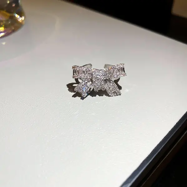 150# ring-silver-bow,tkmbeautysupply.com