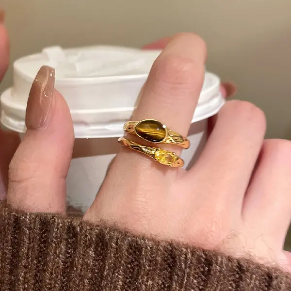 158# ring-gold (real gold plating),tkmbeautysupply.com