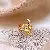 Wholesale Medieval Vintage Rings – High-End Retro Palace Style - 162# ring-gold (real gold plating)