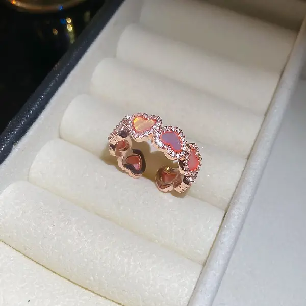 166# Ring-Pink-Love,tkmbeautysupply.com