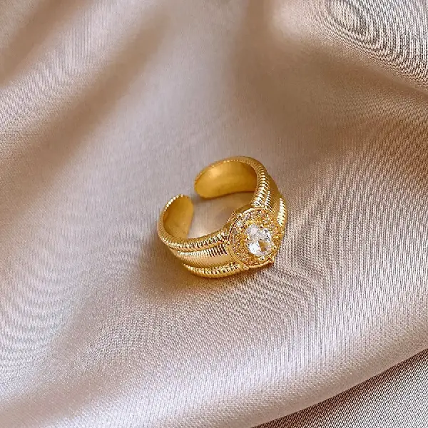 182# ring-gold (real gold plating),tkmbeautysupply.com