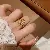 Wholesale Medieval Vintage Rings – High-End Retro Palace Style - 185# ring-gold (real gold plating)