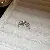 Wholesale Real Gold Electroplated Zircon Bow Open Ring Supply - Ring - Zircon Butterfly Opening