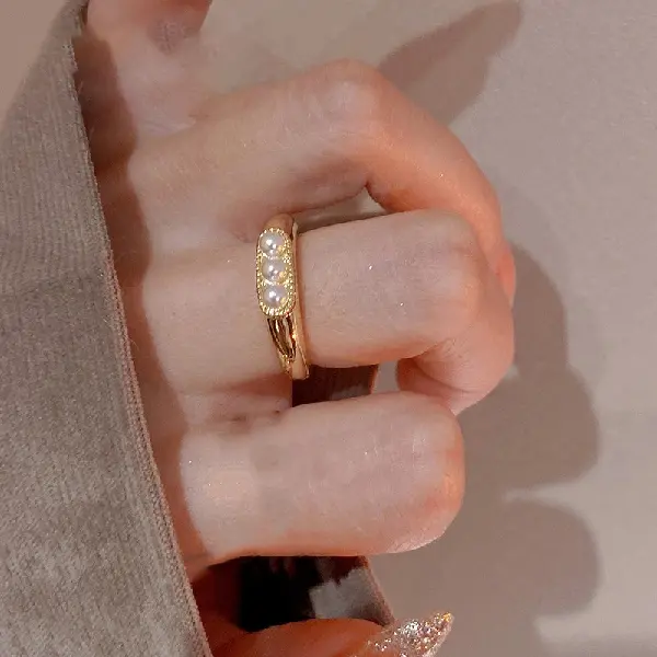 29# Ring-Golden Pearl,tkmbeautysupply.com