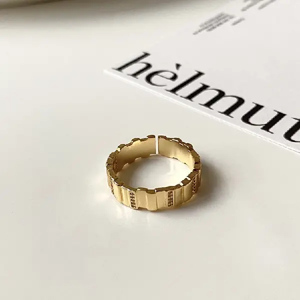 31# Ring-Golden Rectangle,tkmbeautysupply.com