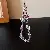 Crystal Round Plate Multi-layered Bracelet Wholesale Supply - Butterfly Beaded Crystal Mobile Phone Chain