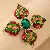 Wholesale Pearl Flower Brooches for Retailers Seeking Quality - Color-drip oil crystal brooch