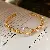 Wholesale Freshwater Pearl Shell Bracelets for Trendy Retailers - 7# bracelet-gold.