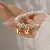 Wholesale Freshwater Pearl Shell Bracelets for Trendy Retailers - Lotus Flower Freshwater Pearl Bracelet