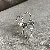 Enamel Temperament Ring Wholesale | Quality Adjustable Gem - 3# open ring-silver