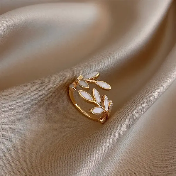1# Open Ring-Environmentally Friendly-Gold,tkmbeautysupply.com