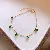 Wholesale Gold Electroplated Diamond Oval Butterfly Bracelet Supply - 12-Zircon Bracelet