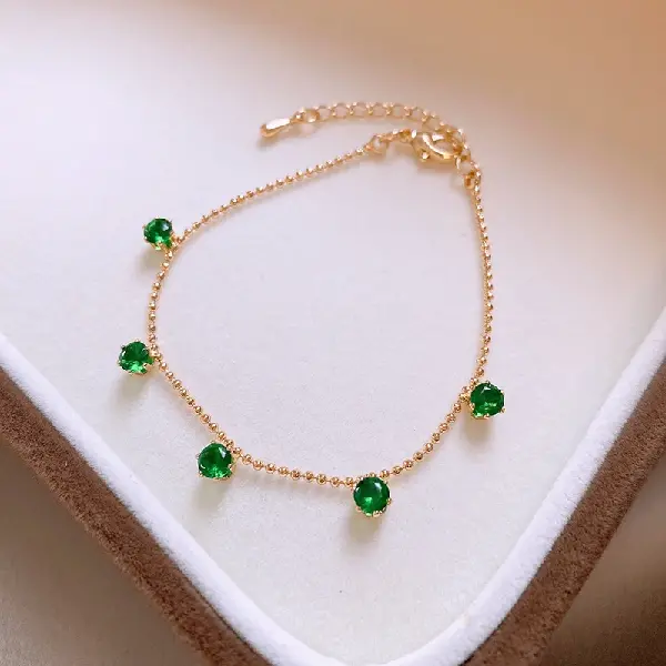 12-Zircon Bracelet,tkmbeautysupply.com