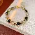 Wholesale Vintage Silver Needle Set with Diamonds & Tassels - Bracelet - gold