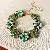 Medieval Vintage Wholesale Necklace for Retailers Boost Sales - Bracelet-gold-green