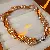 Wholesale Korean Diamond Wrapped Crystal Bracelet for Retailers - Necklace - coffee color