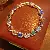 Wholesale Vintage Zircon Inlaid Oval Buckle Bracelet Supply - Bracelet-gold-color