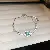 Diamond Wavy Geometric Bracelet Wholesale Supply Quality Assured - Blue Zircon Square Bracelet