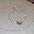 Diamond Wavy Geometric Bracelet Wholesale Supply Quality Assured - Bracelet-pink love