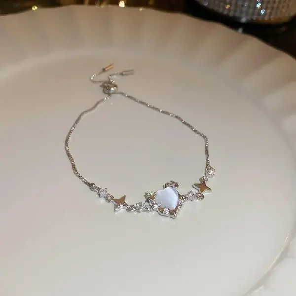 Bracelet - silver love,,tkmbeautysupply.com
