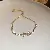 Diamond Wavy Geometric Bracelet Wholesale Supply Quality Assured - Bracelet-Golden Butterfly