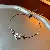 Diamond Wavy Geometric Bracelet Wholesale Supply Quality Assured - Zircon Love Bow Bracelet