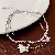 Diamond Wavy Geometric Bracelet Wholesale Supply Quality Assured - Butterfly Zircon Double Layer Bracelet